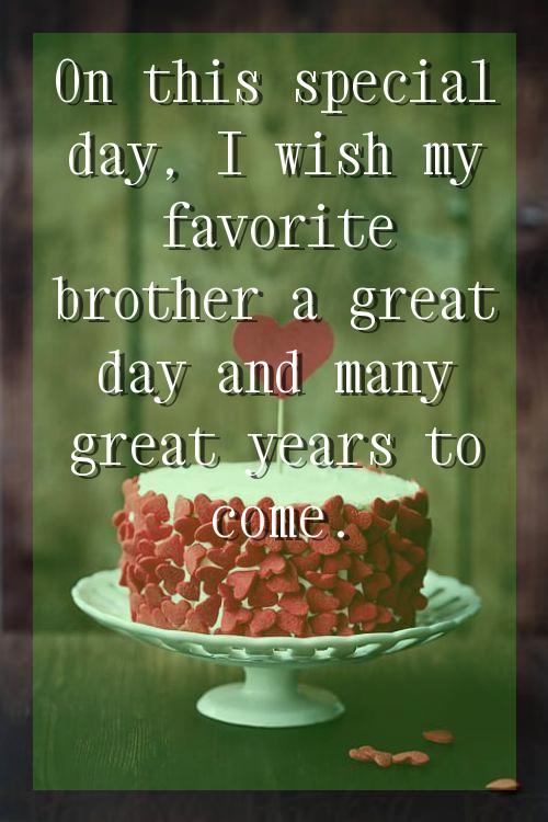 birthday wishes for brother quotes